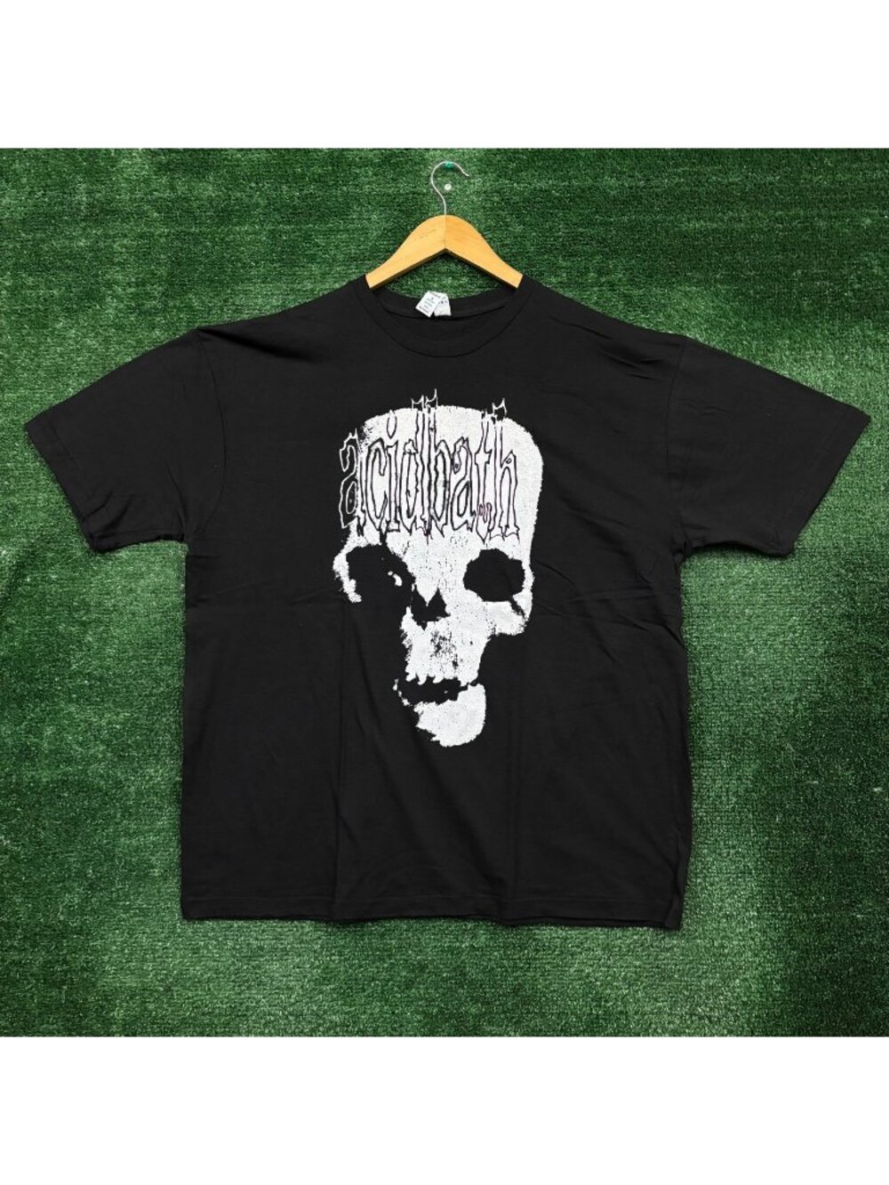 Acid Bath Skull Sludge Metal T-Shirt Size Extra Large